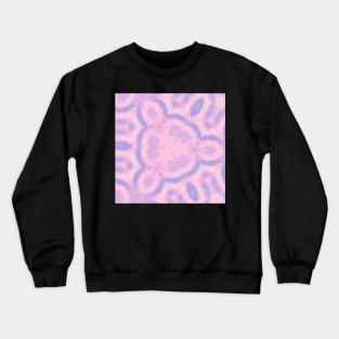 Kaleidoscope Of Pastel Yellow, Pinks and Blue Crewneck Sweatshirt